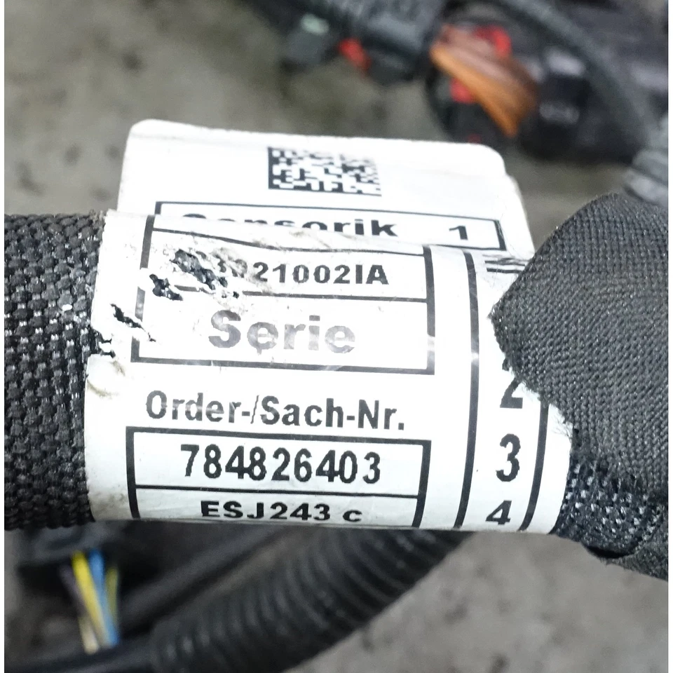 2015-2018 BMW F80 M3 F82 M4 S55 Module 1 Engine Electrical Wiring Harness OEM - Image 4 of 4