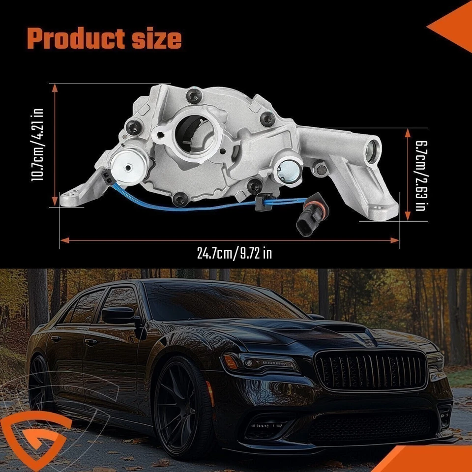 Bomba de aceite del motor para Chrysler 300 Dodge Jeep Ram Volkswagen 2011-2023 3,6 L Foto 4 de 4