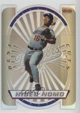 1996 Bowman's Best Best Cuts Prime Cut Refractor Hideo Nomo #8 0a1