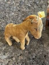 GERMAN STEIFF ZEBRA  SOFT VELVETEEN  5 1/2"