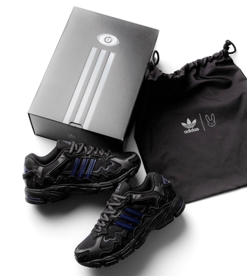 Bad Bunny adidas Response CL Sneakers Triple Black Trainers Retro