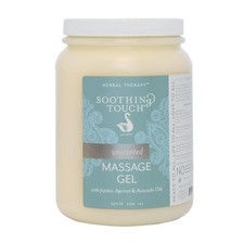 Soothing Touch Massage Gel, Unscented, 64 64 Fl Oz Pack of 1 , Unscented