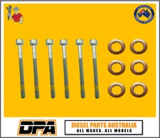 Mercedes-Benz ML350 Bluetec Diesel Injector Bolts & Copper Washers Set of 6