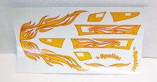 ORIGINAL UNUSED DECAL SHEET for MPC 1980 THE SPOILER VETTE CORVETTE MODEL KIT