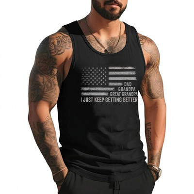 Funny Dad Gifts Men from Daughter Dad Grandpa Great Grandpa Tank Top