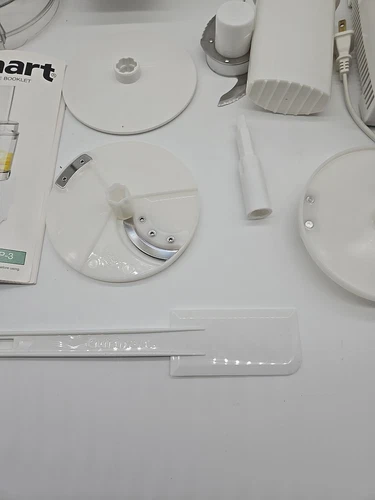 Cuisinart 3 Cup Food Processor DFP-3 Handy Prep Slice Shred Compact / Pre-owned - Picture 5 of 16
