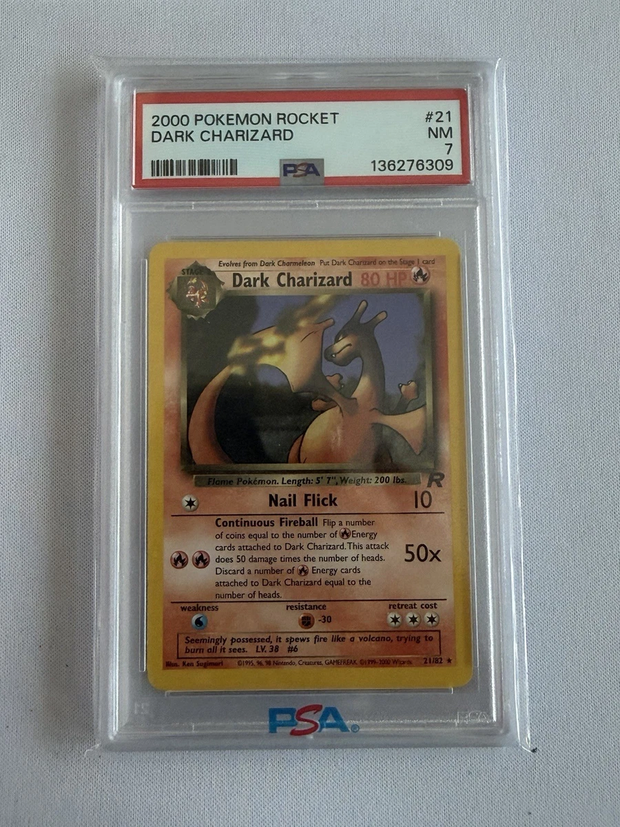 Charizard Pokémon TCG Professional Sports Authenticator (PSA