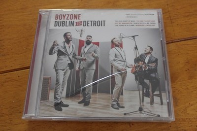 Boyzone CD Dublin To Detroit Motown Hits Pop 2014 Music New Sealed UK