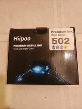 Hiipoo T522 Black/Cyan/Magenta/Yellow Refill Ink Bottle Kit