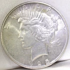 1925 Philadelphia Mint Silver Peace Dollar