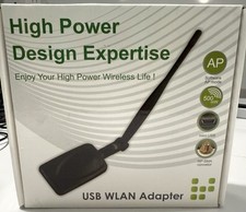High Power Design Expertise WLAN USB Adapter, 5dBi High Gain, USB 2.0 Xierce