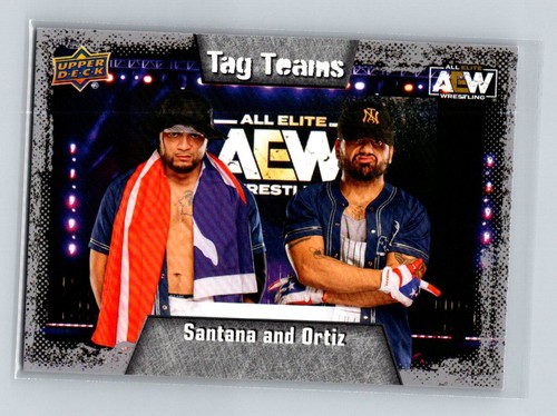 2022 Upper Deck AEW #86 Santana / Ortiz - Picture 1 of 2