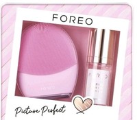 FOREO LUNA 3 Pearl Pink Smart Facial Cleansing Massager + Serum Gift Set #2102