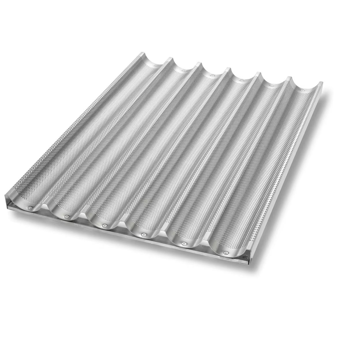 Chicago Metallic 49036 Uni-Lock 6-Cavity Baguette / French Bread Pan