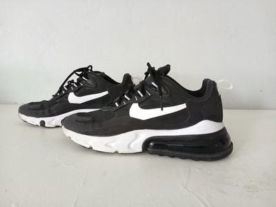 Nike Air Max 270 React Shoes Black White Size 6.5 Sneakers 