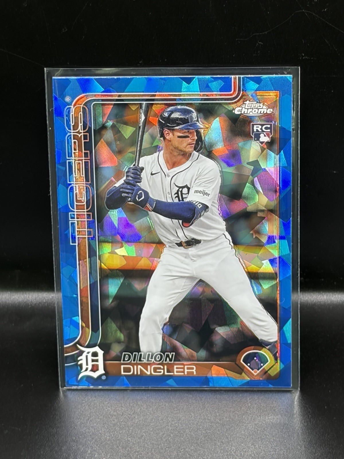 Dillon Dingler 2025 Topps Chrome Sapphire Rookie Refractor RC #274