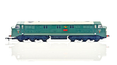 SILBERFUCHS SPUR 00 - CLASS 41 DIESEL KRIEGSSCHIFF D600 ''AKTIV'' BR GRÜN - VERPACKT