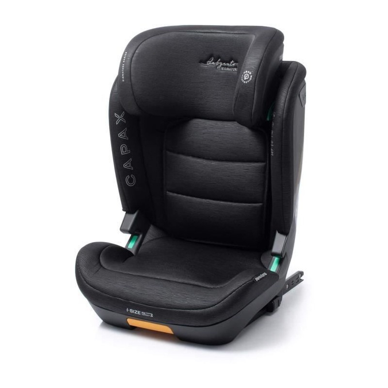 Siège auto i-Size 100-150 cm Babyauto Capax Black Line pour enfant de 4 à 12 ans