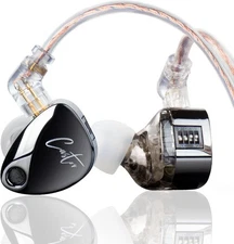 KZ Castor in Ear Monitor Headphones, HiFi Improved Bass Earphone Sound Tunable N