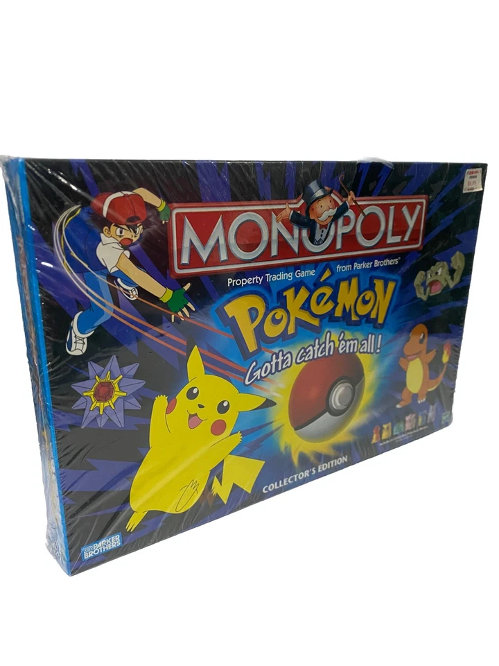 Hasbro Pokemon Collector's Edition Monopoly (SEALED) Board Game - 41357 1999 - Image 2 of 4