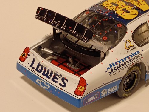 Jimmie Johnson Foundation California Win 2007 #48 Nascar 1:24 Scale **Signed** - Picture 8 of 14