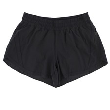 Lululemon Track That Shorts, Plus Size Swift Fabric, 5 in Inseam Black, W7AQES