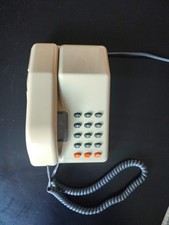 Retro British Telecom Viscount  Telephone In Fab Faded What Colour Even Is That?