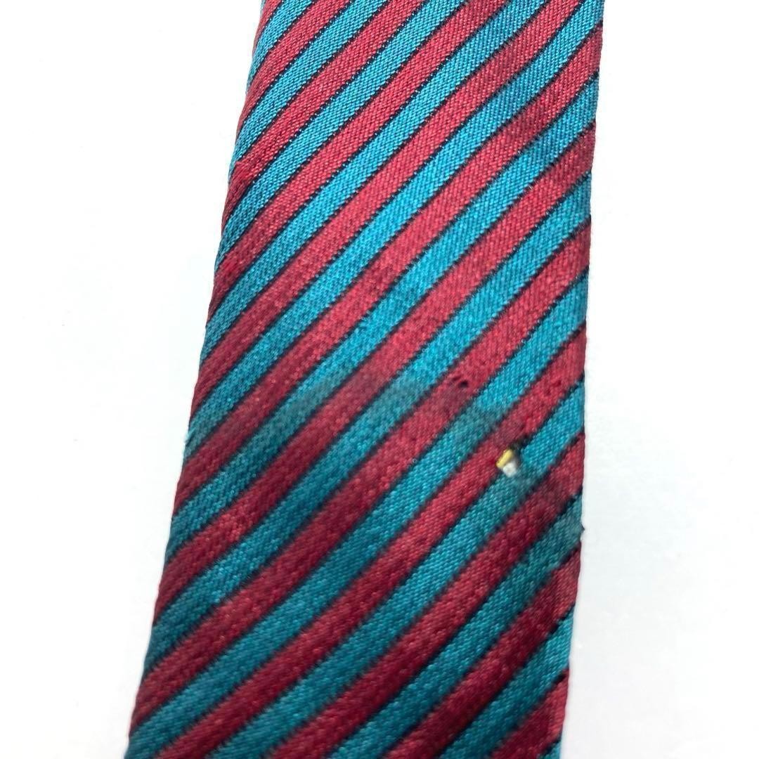 FENDI Blue Stripe Silk Tie Men's Accessories Used thumbnail 8