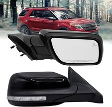 Right Passenger Side Mirror Compatible with Ford Explorer 2011-2019 with Heated