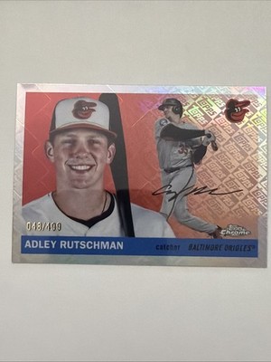 2025  Topps Chrome Platinum  - Adley Rutschman #99 Topps Refractor /499 (RC)