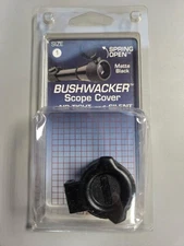 Quake Bushwacker Flip Up Scope Cover Size 1,  Airtight, Silent.  Matte Black