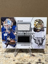 2011-12 ITG Heroes and Prospects - Dual Jacob Markstrom / Jake Allen JERSEY!