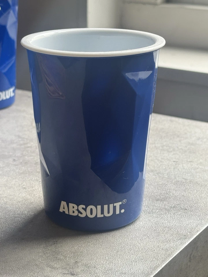 Absolut Vodka Acrylic Cups Limited Edition x11 - Image 2 of 3