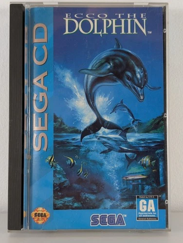 Ecco the Dolphin (Sega CD, 1993) - Complete & Tested -