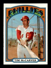 1972 Topps #139 Tim McCarver   NM/NM+ X3702535