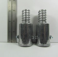 2 pcs  Metal Threaded Pole Tip For 1" Poles (Buy 3 Orders - Get 1 Order Free)  x