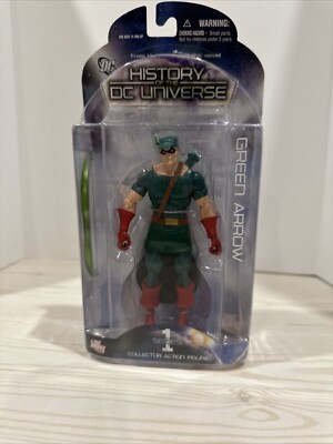 DC Direct History of the DC Universe Series 1 Green Arrow Figure MINT Rare!