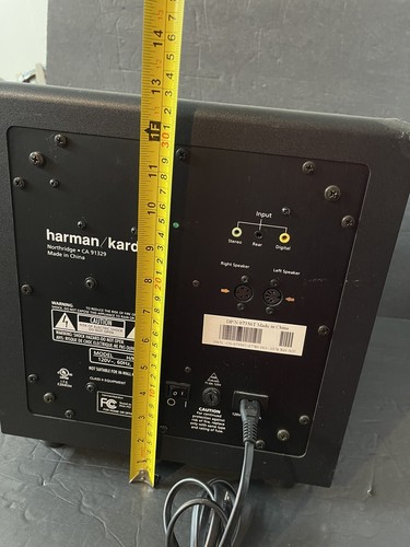 Harman Kardon HK595 H/K595 Active Powered Subwoofer Only - Picture 11 of 12