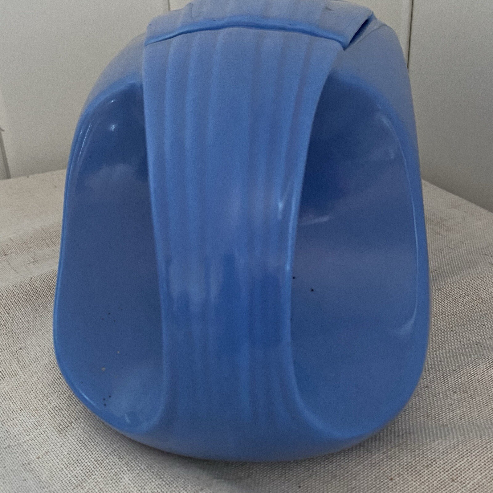 vintage Hall China Co USA Pitcher Westinghouse Streamline water jug blue 40s MCM