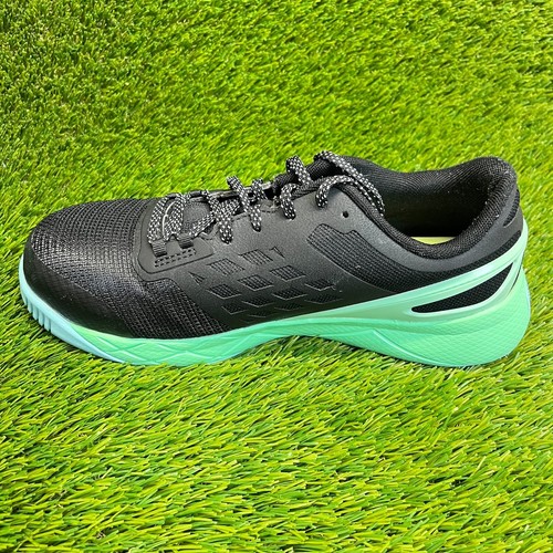 Reebok Nanoflex TR Womens Size 10W Black Green Composite Toe Work Shoes Sneakers - Picture 2 of 10