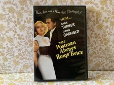 The Postman Always Rings Twice (DVD, 1946) Lana Turner Film Noir CLASSIC