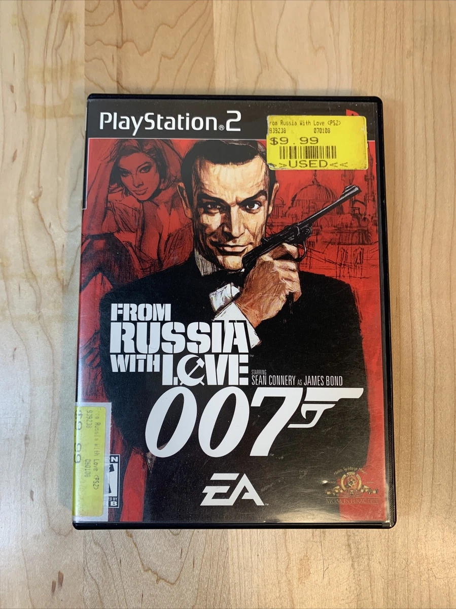 From Russia with Love 007  James bond, Playstation 2, Dvd