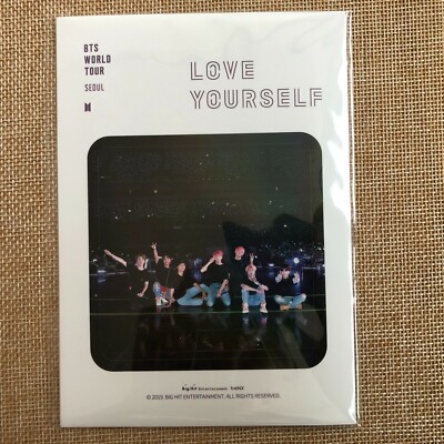 BTS [Love Yourself World Tour Seoul DVD] Official 4 Sticker Set