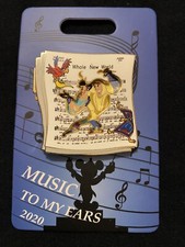Disney Cast Exclusive Aladdin Jasmine Music To My Ears Pin