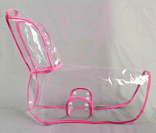 Clear Plastic Raincoat for Dogs - Waterproof Dog Clothes by DogLemi - Picture 7 of 9