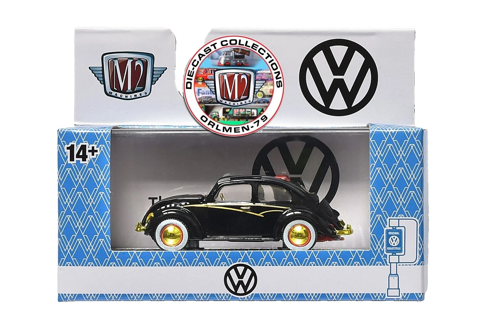 Fabricación de contemporáneo M2 Machines Volkswagen coches diecast