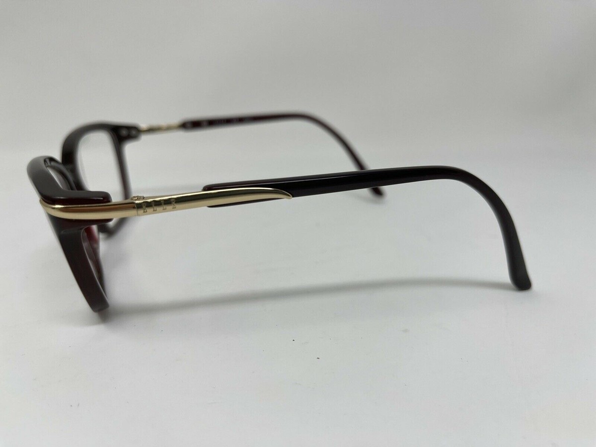 Elle Eyeglasses Frames ONLY EL13346GN Designer Black 53-15-130 Full Rim Square ELLE Black Eyeglass Frames for sale | eBay main image 2