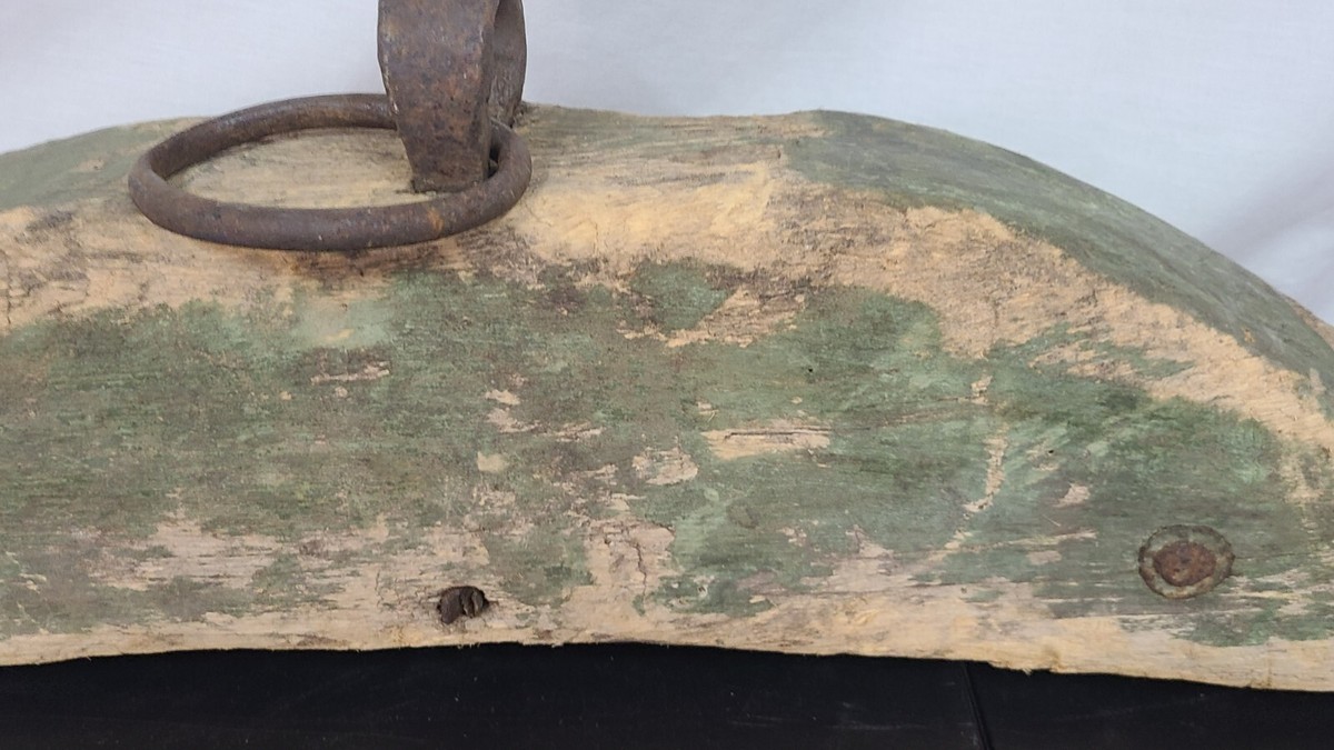Antique Primitive Wooden Double Oxen Yoke 47 Inches / Farm