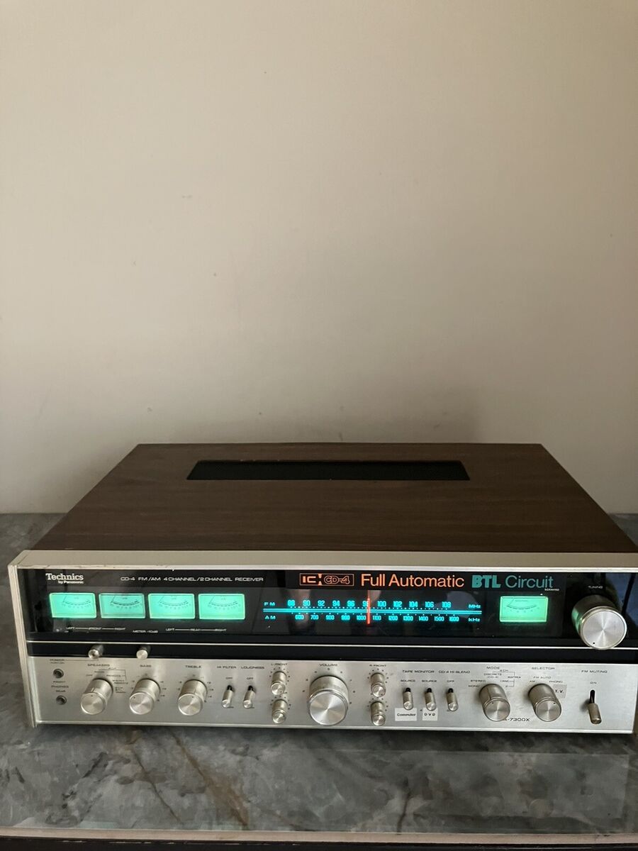 Vintage Technics Stereo Receiver Model SA-7300X IC-CD-4 | eBay