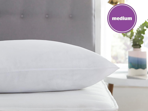 1x Silentnight Deep Sleep Pillows Comfortable Medium - SOLD AS SHOWN